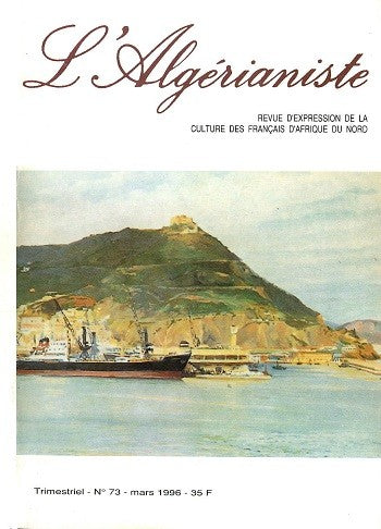 L'Algérianiste N°73
