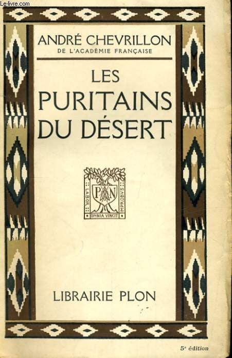 Les puritains du désert