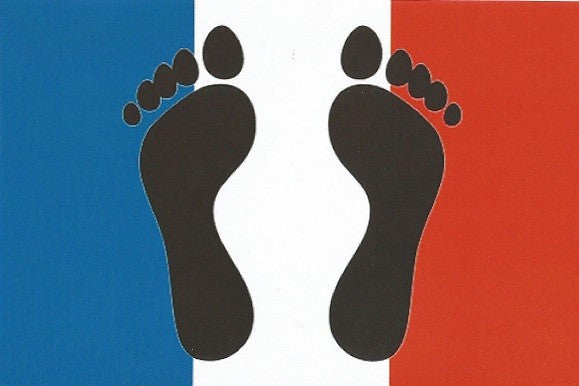 Carte postale Pieds-noirs / Bleu-blanc-rouge