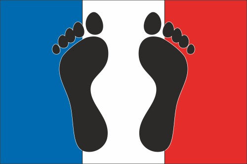 Drapeau français - Pieds-Noirs 100x150