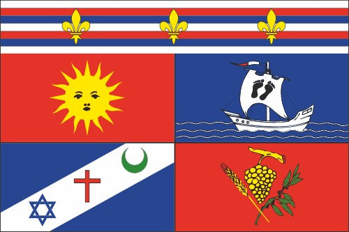 Drapeau Province française d'Agérie