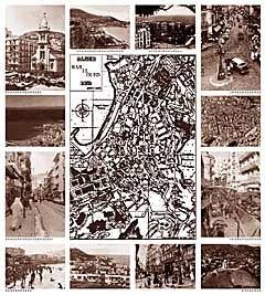 Plan des rues de Bab el Oued, 1961