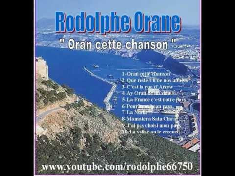 CD "Oran cette chanson" - Oran - Chansons Pieds-Noirs - Rodolphe Orane