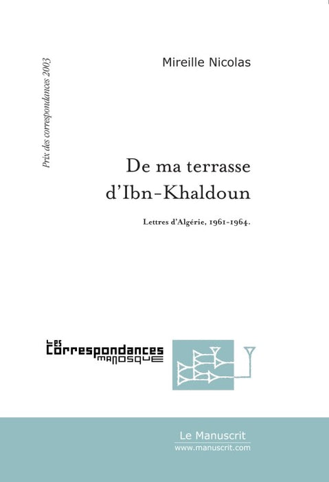 De ma terrasse d'Ibn-Khaldoun