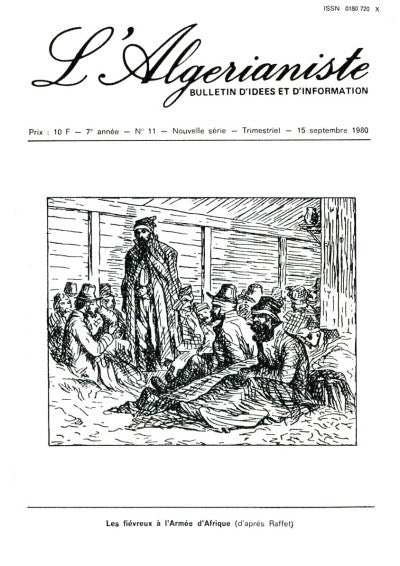 L'algérianiste - N°11