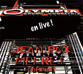 Double CD Jean-Pax Méfret à l'Olympia