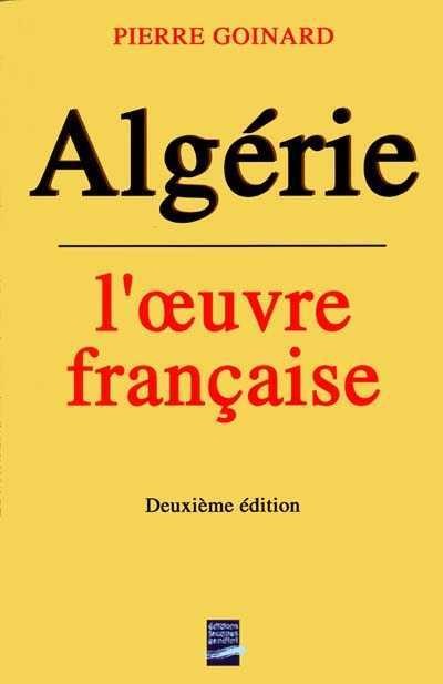 Algérie, l'oeuvre française