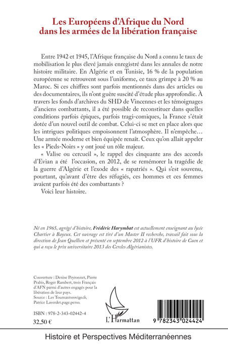 Les Européens d'Afrique du Nord dans les armées de la libération française (1942-1945)