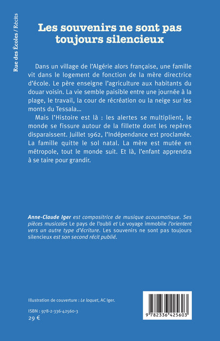Les souvenirs ne sont pas toujours silencieux