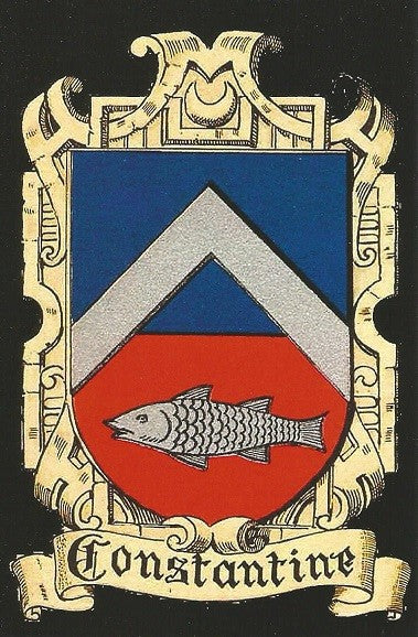 Carte postale "Blason de Constantine"