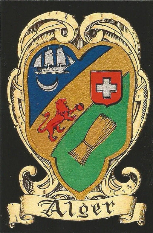 Carte postale "Blason d'Alger"