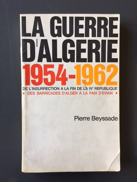 La guerre d'Algérie 1954-1962
